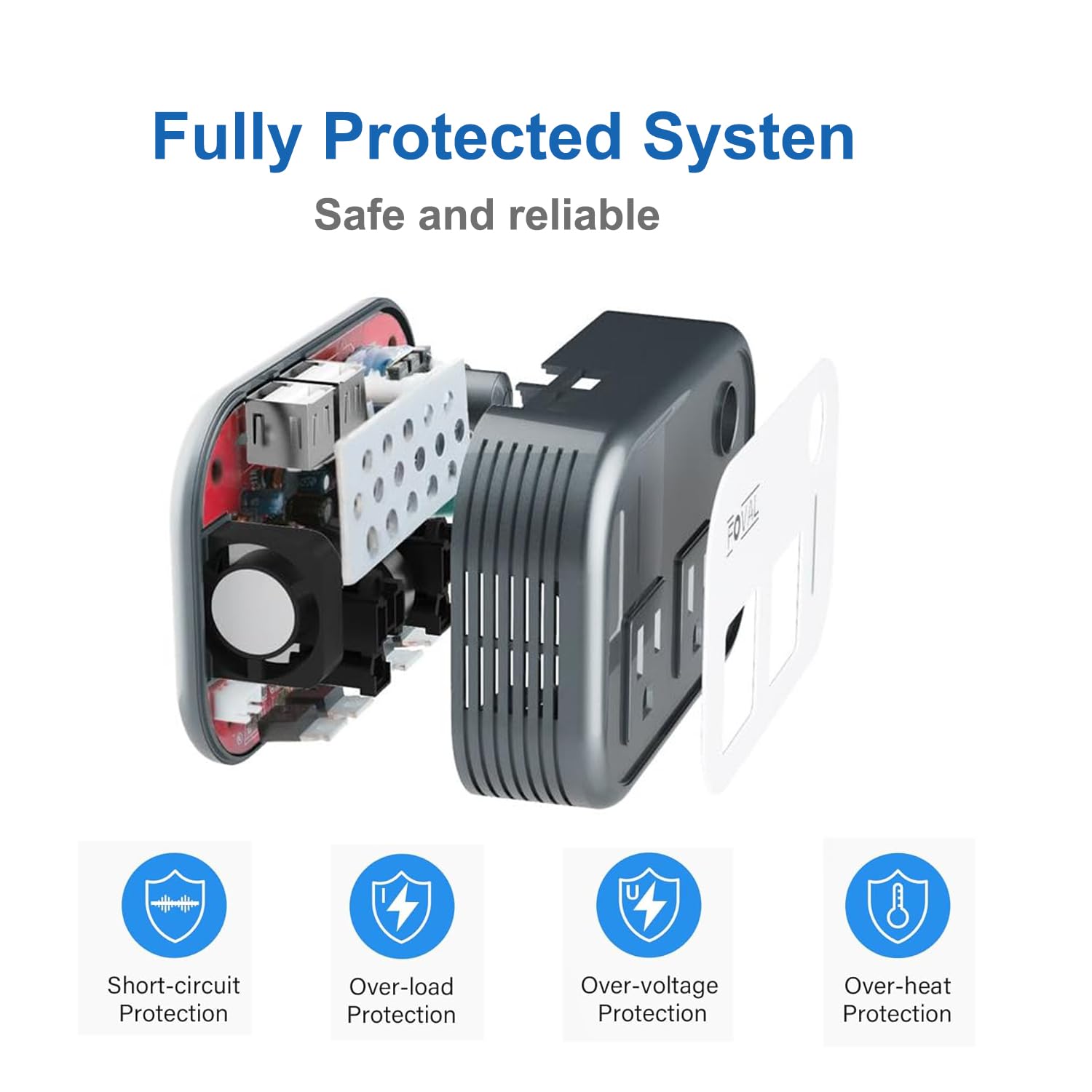 Quelthorix 200W Car Power Inverter