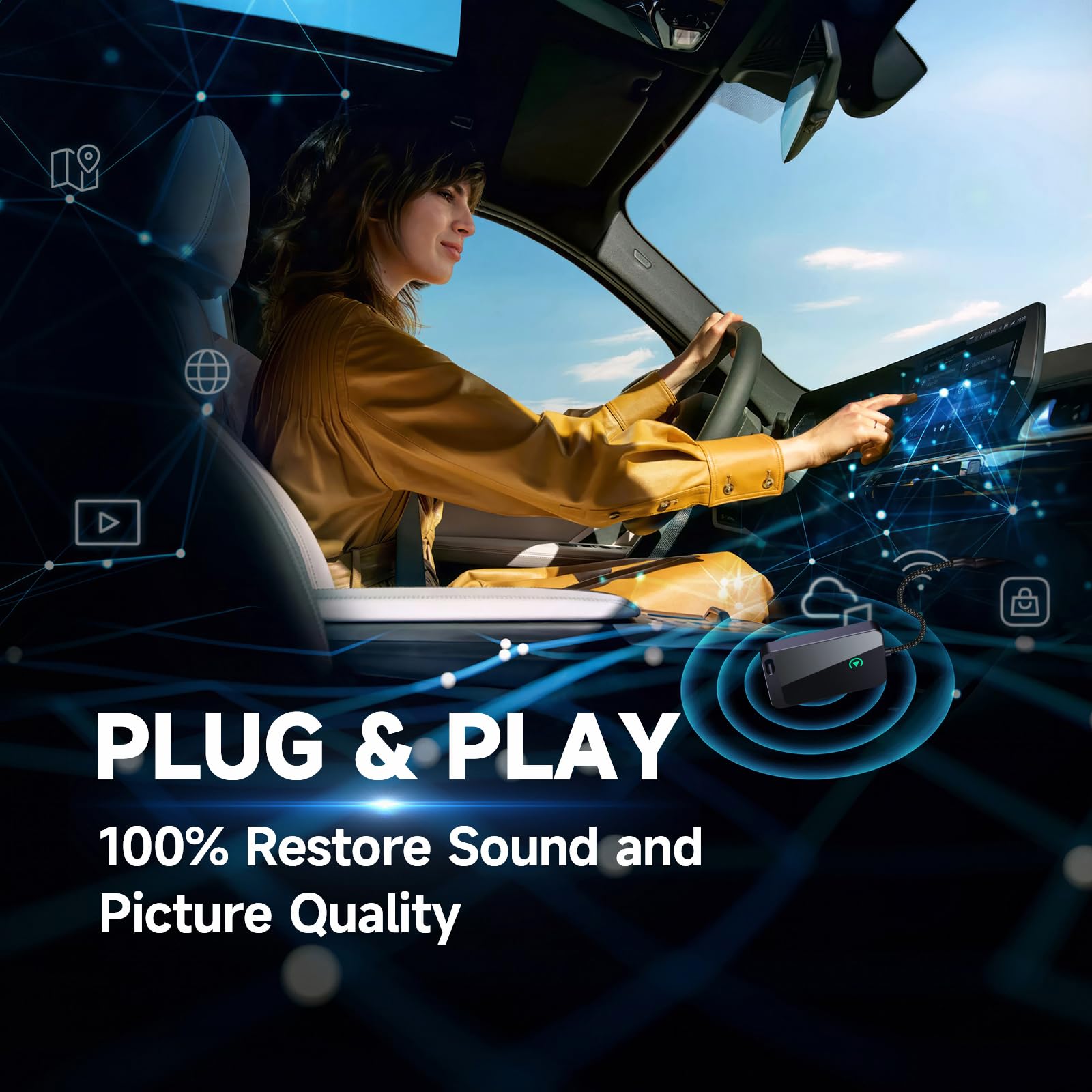 Quelthorix Wireless CarPlay Adapter