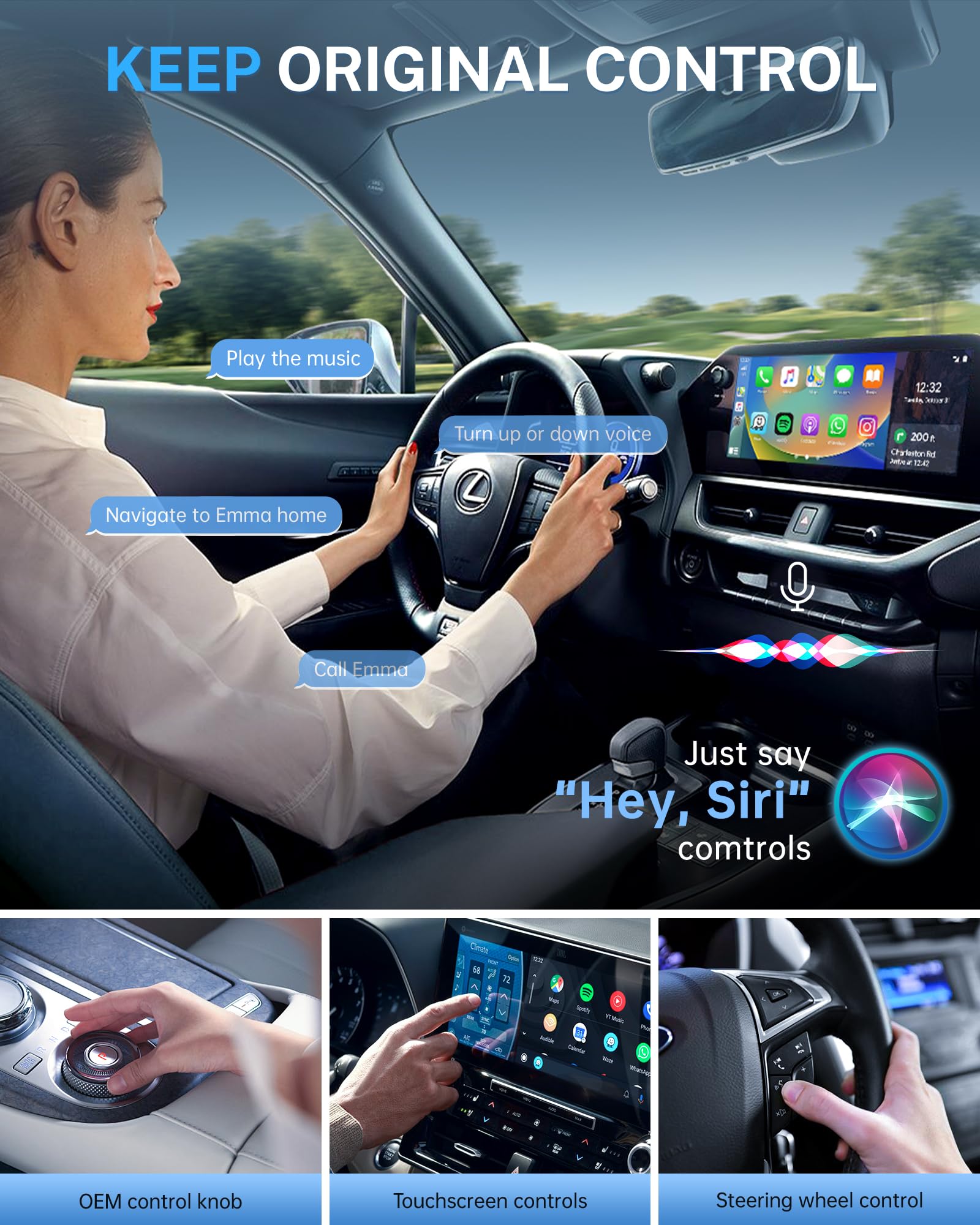 Quelthorix Wireless CarPlay Adapter