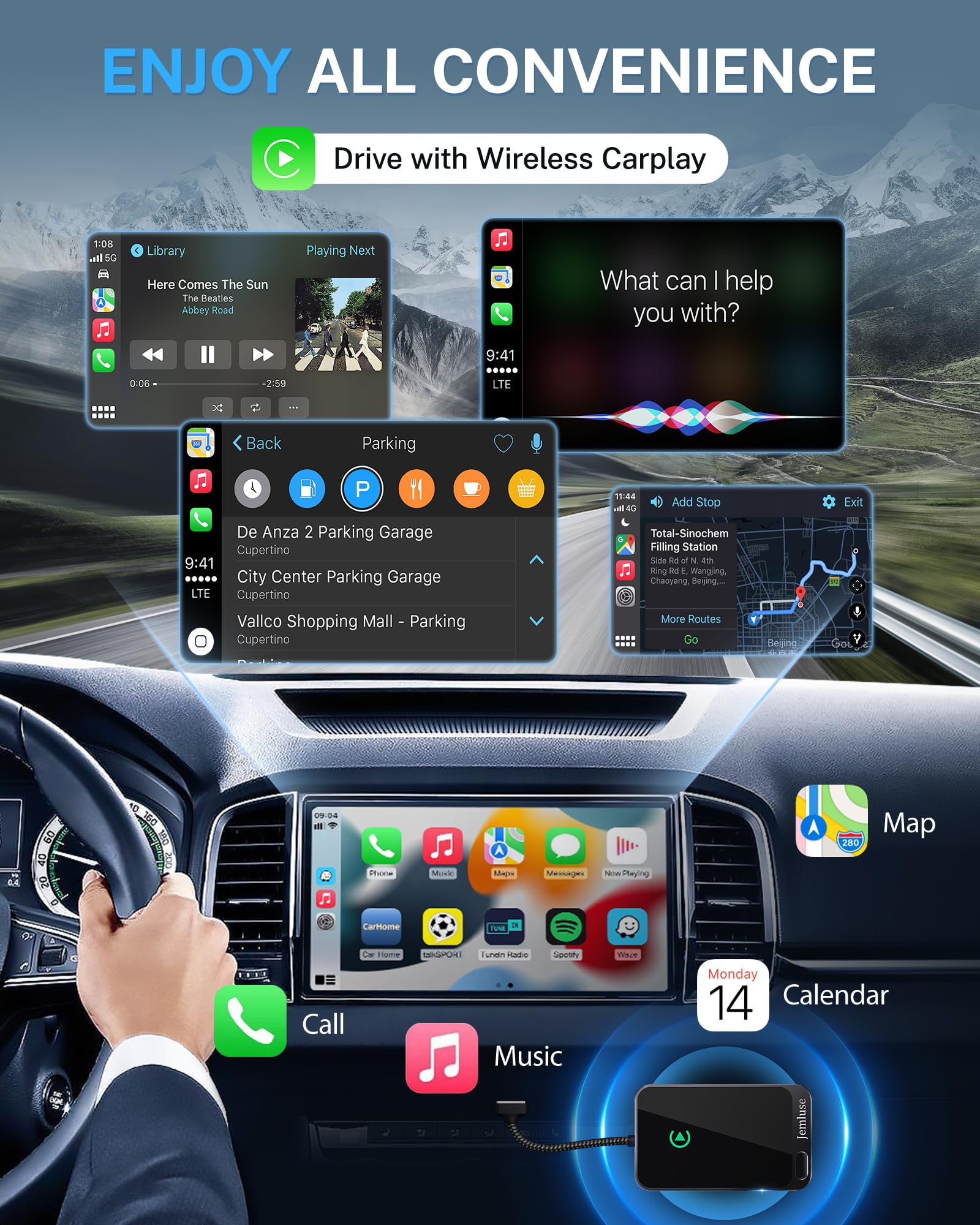 Quelthorix Wireless CarPlay Adapter